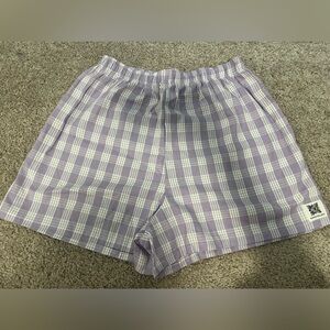 Kahui Palaka Purple Palaka Shorts